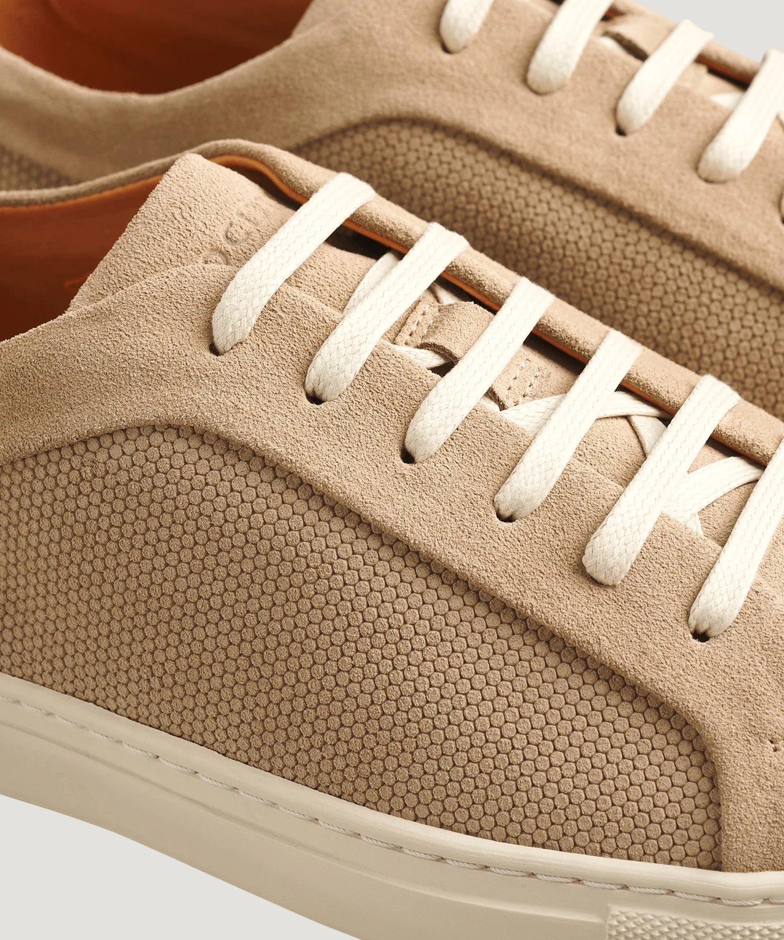 SOCI3TY Sneaker suède lichtbruin - THE SOCIETY SHOP