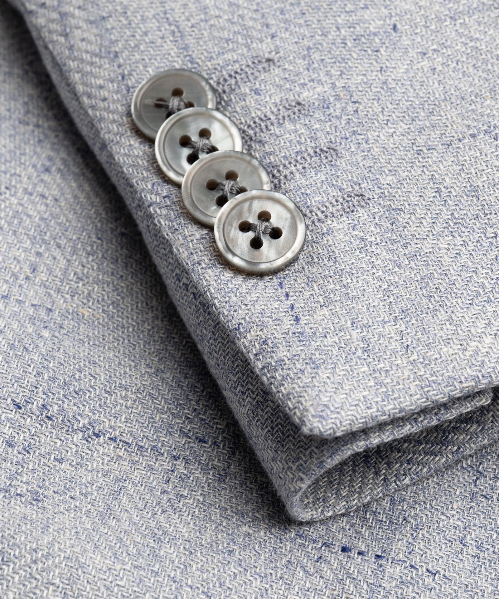 SOCI3TY Limited Fashion SOCI3TY Limited Fashion colbert linnen/wol Drago lichtblauw - THE SOCIETY SHOP