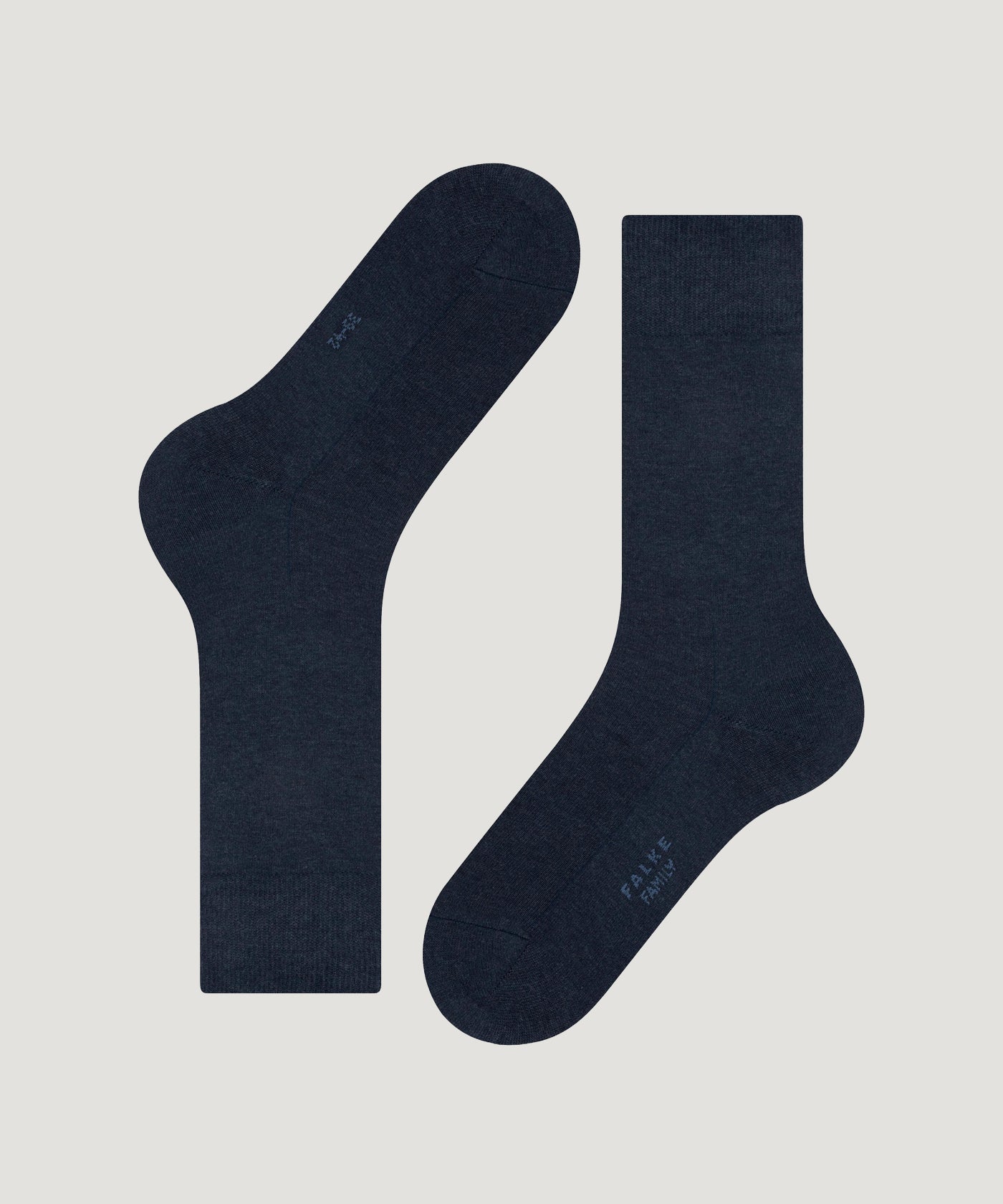 Falke Sokken family donkerblauw gemêleerd - THE SOCIETY SHOP