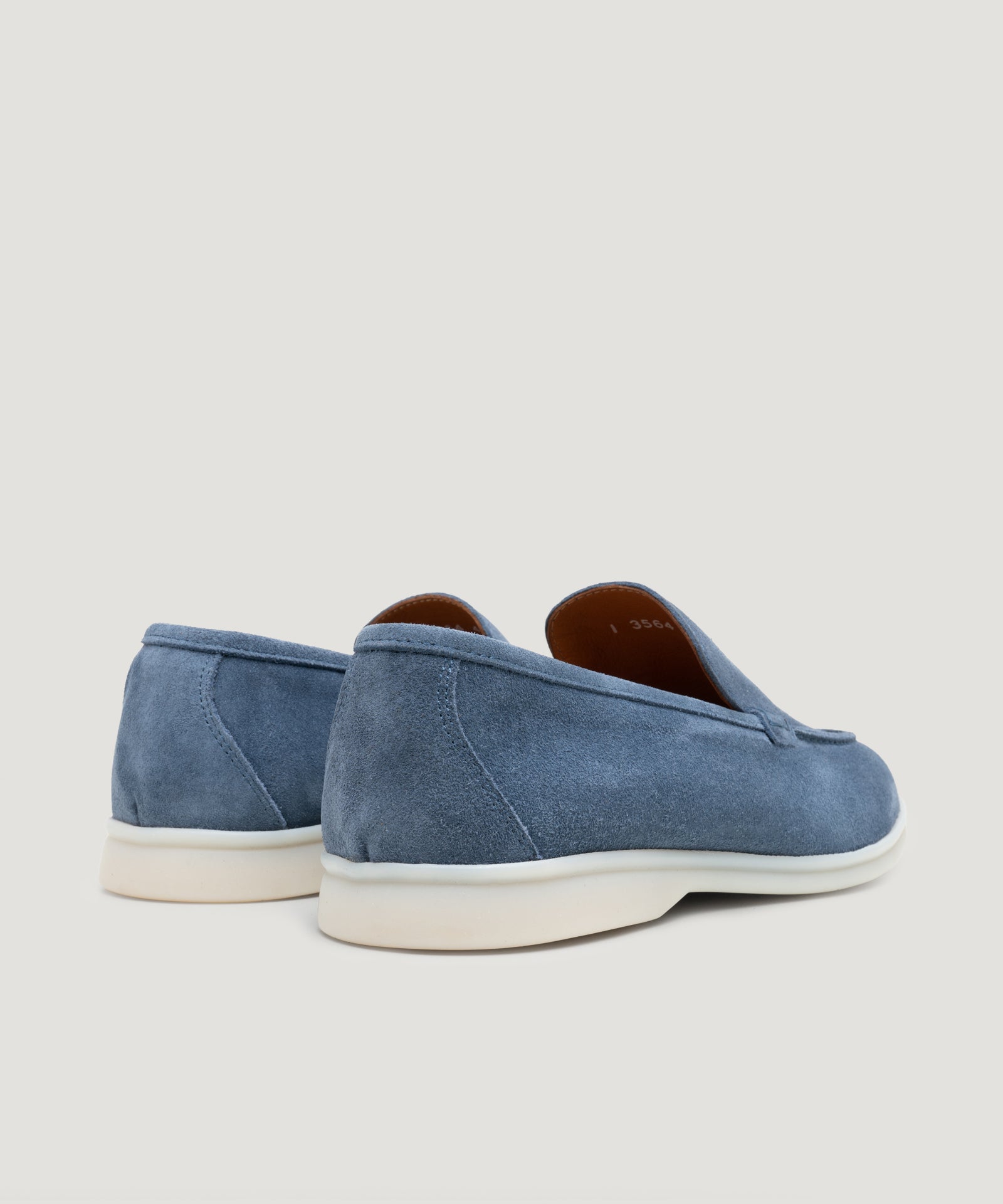 SOCI3TY Limited Fashion Summer Loafer suède denimblauw - THE SOCIETY SHOP