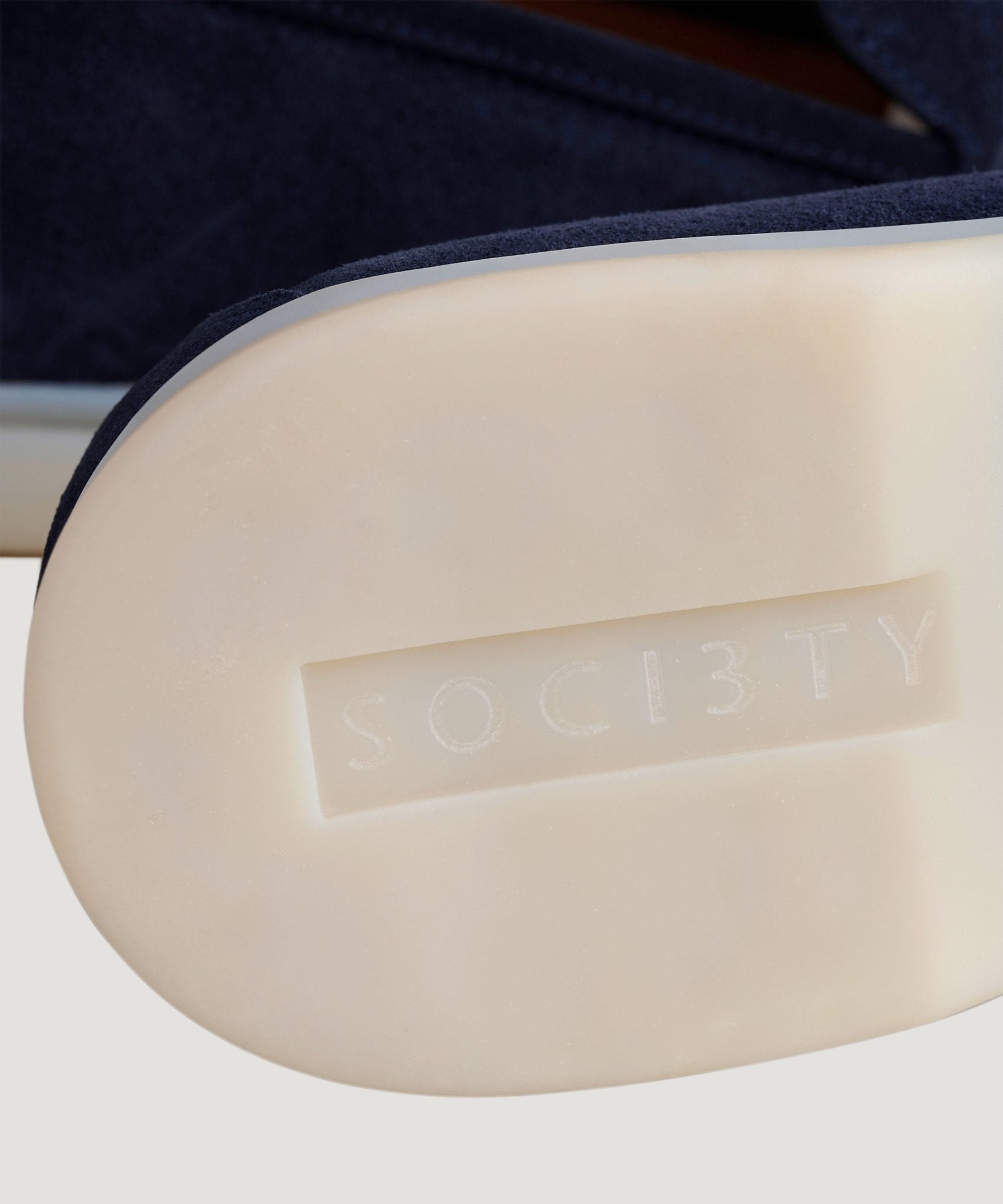 SOCI3TY Summer Loafer suède donkerblauw - The Society Shop