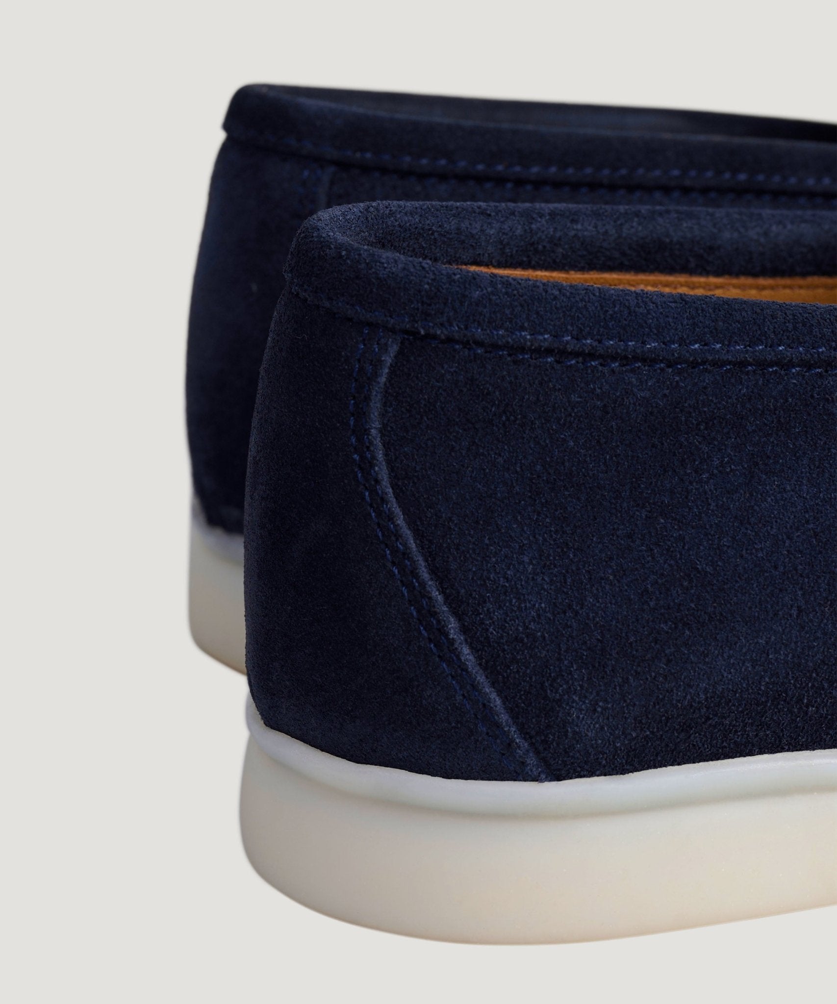 SOCI3TY Summer Loafer suède donkerblauw - The Society Shop