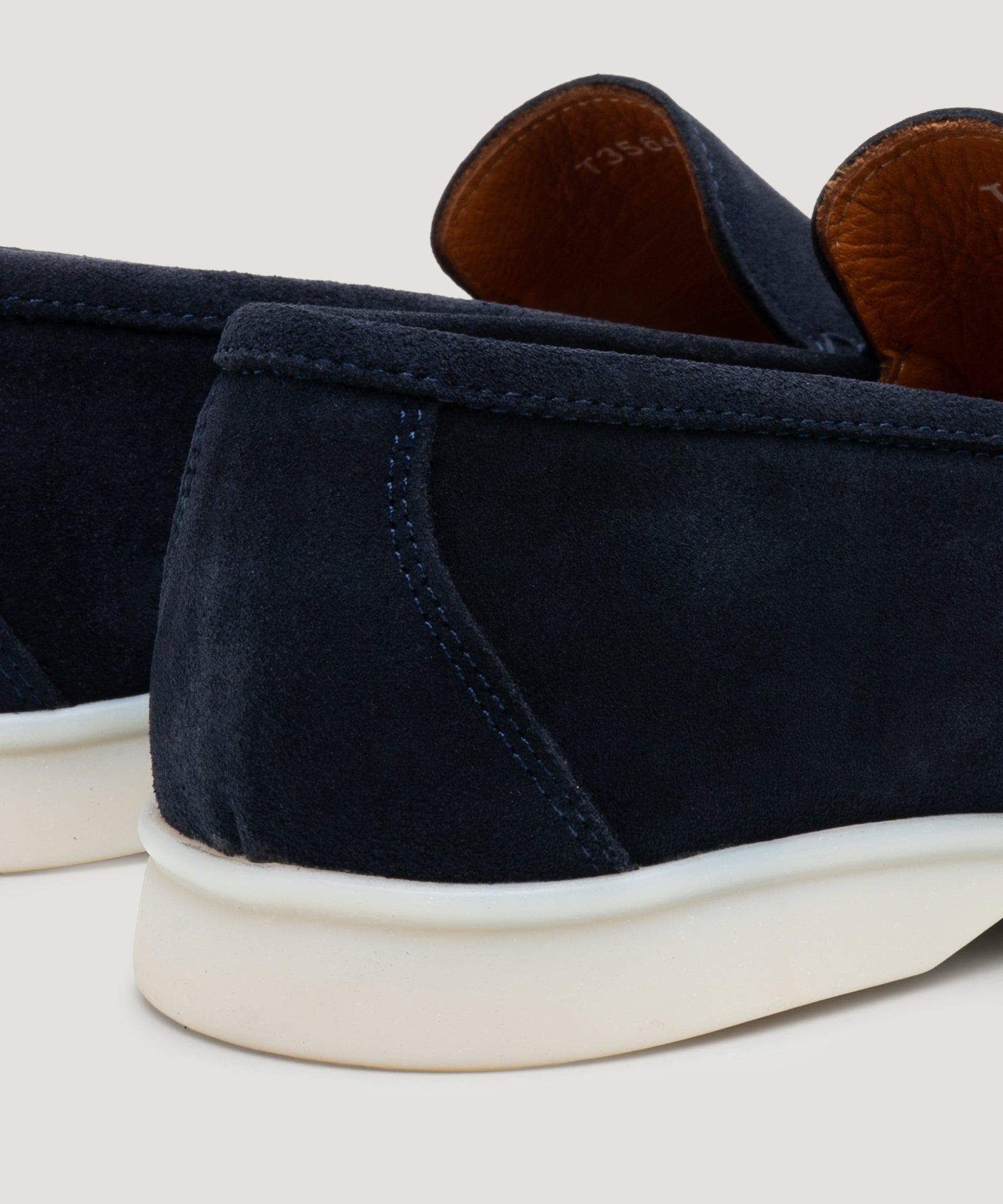 SOCI3TY Limited Fashion Summer Loafer suède donkerblauw - THE SOCIETY SHOP
