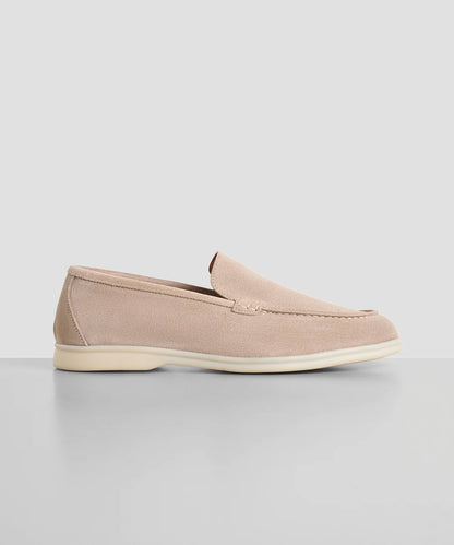 SOCI3TY Summer loafer suède lichtbeige - The Society Shop