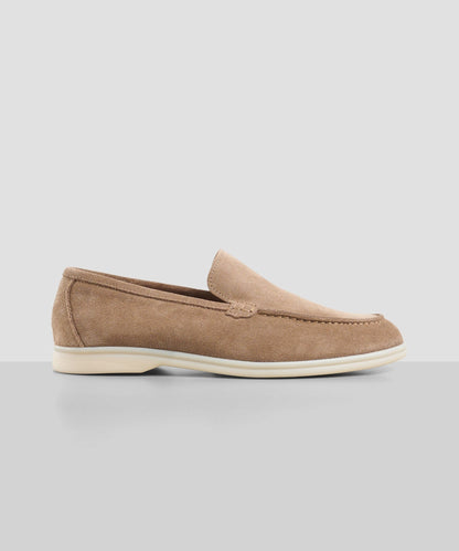 SOCI3TY Summer loafer suède lichtbruin - The Society Shop