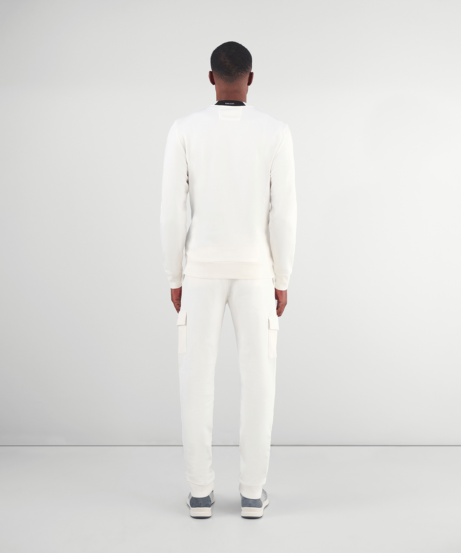 SOCI3TY Sweater wit katoen - The Society Shop