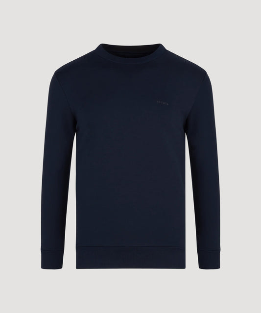 SOCI3TY Sweatshirt crewneck katoen donkerblauw - The Society Shop