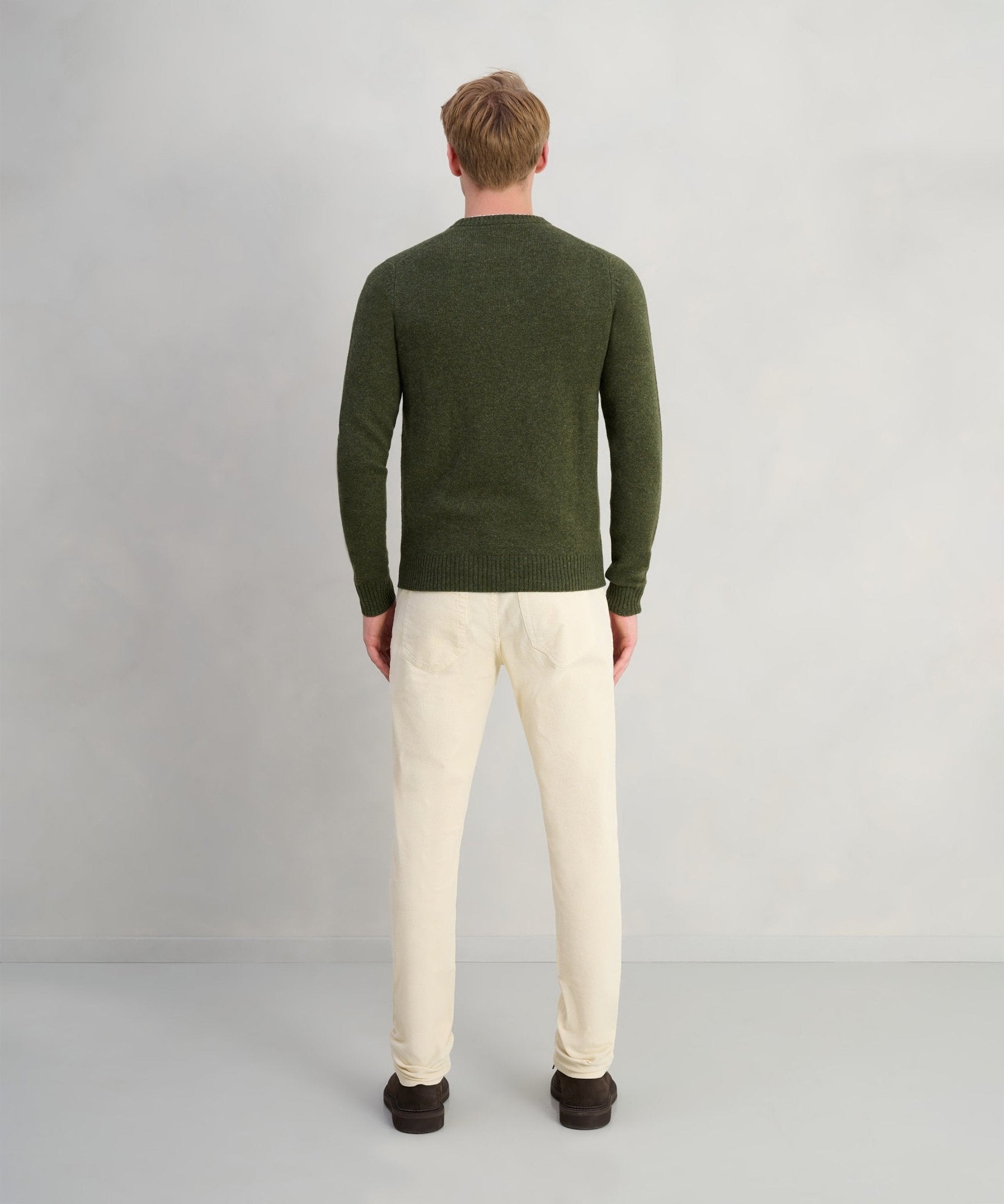 PT Torino Swing 5 - pocket broek katoen ribcord off - white - The Society Shop