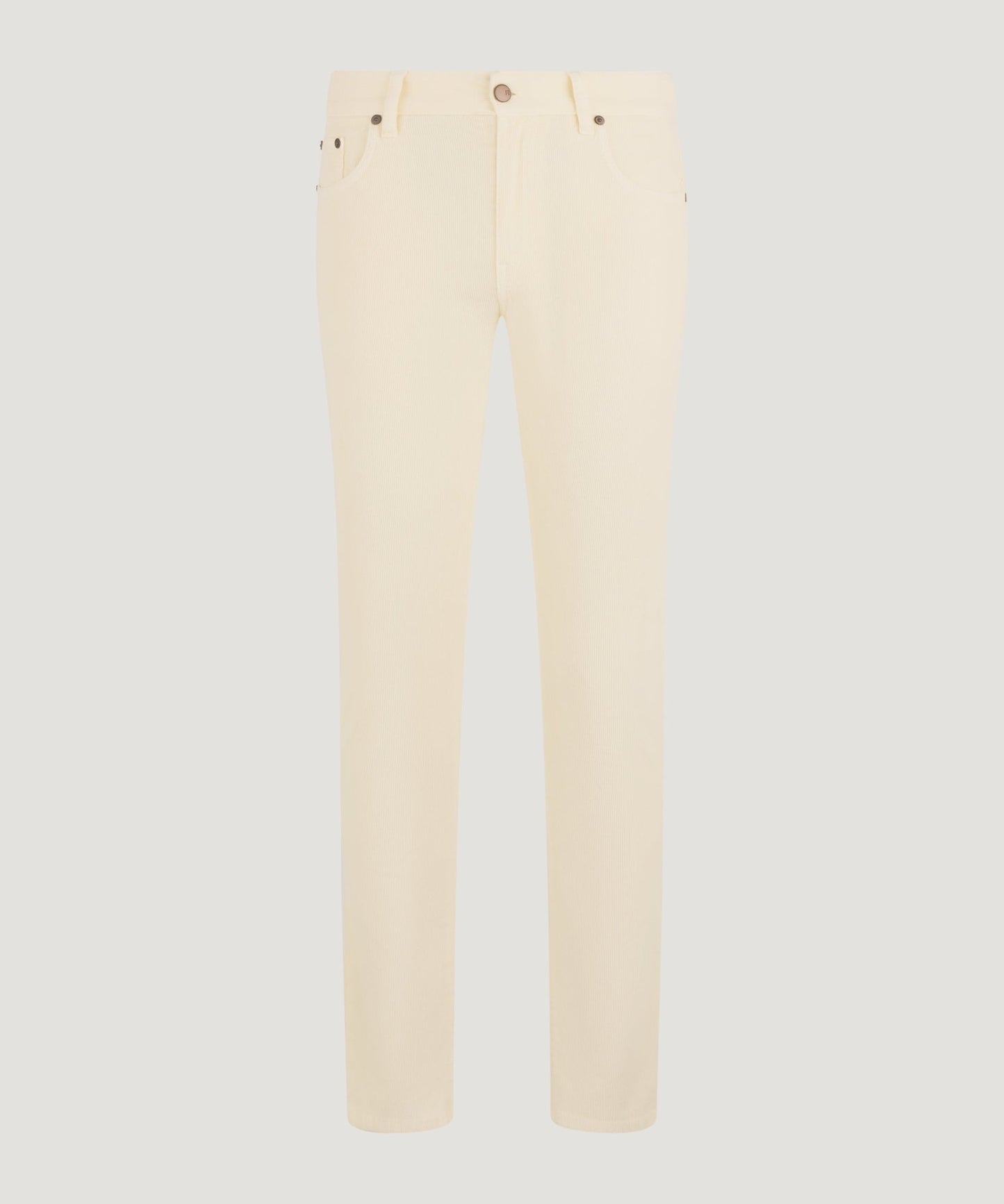 PT Torino Swing 5 - pocket broek katoen ribcord off - white - The Society Shop