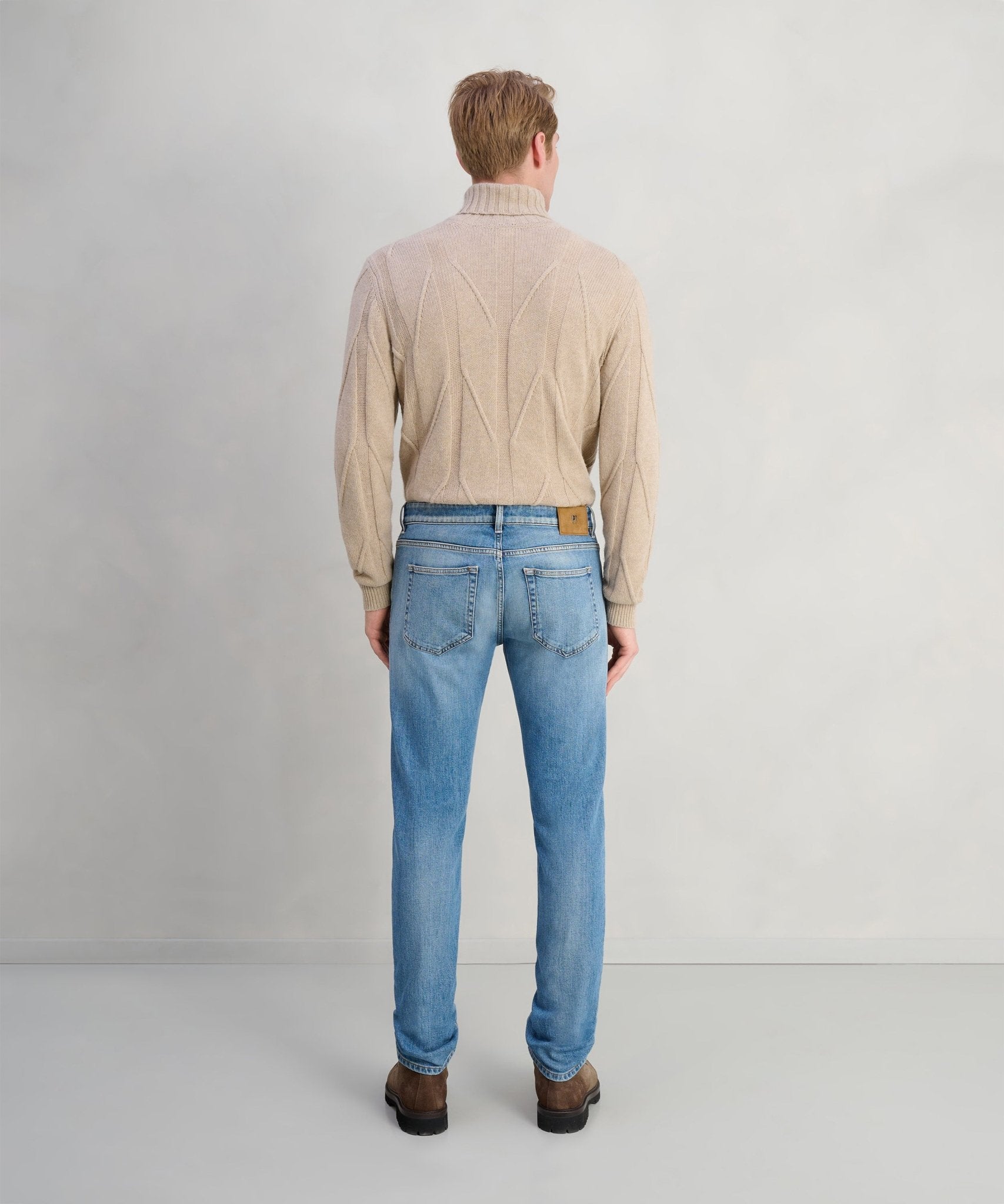 PT Torino Swing jeans soft touch denim blauw - The Society Shop