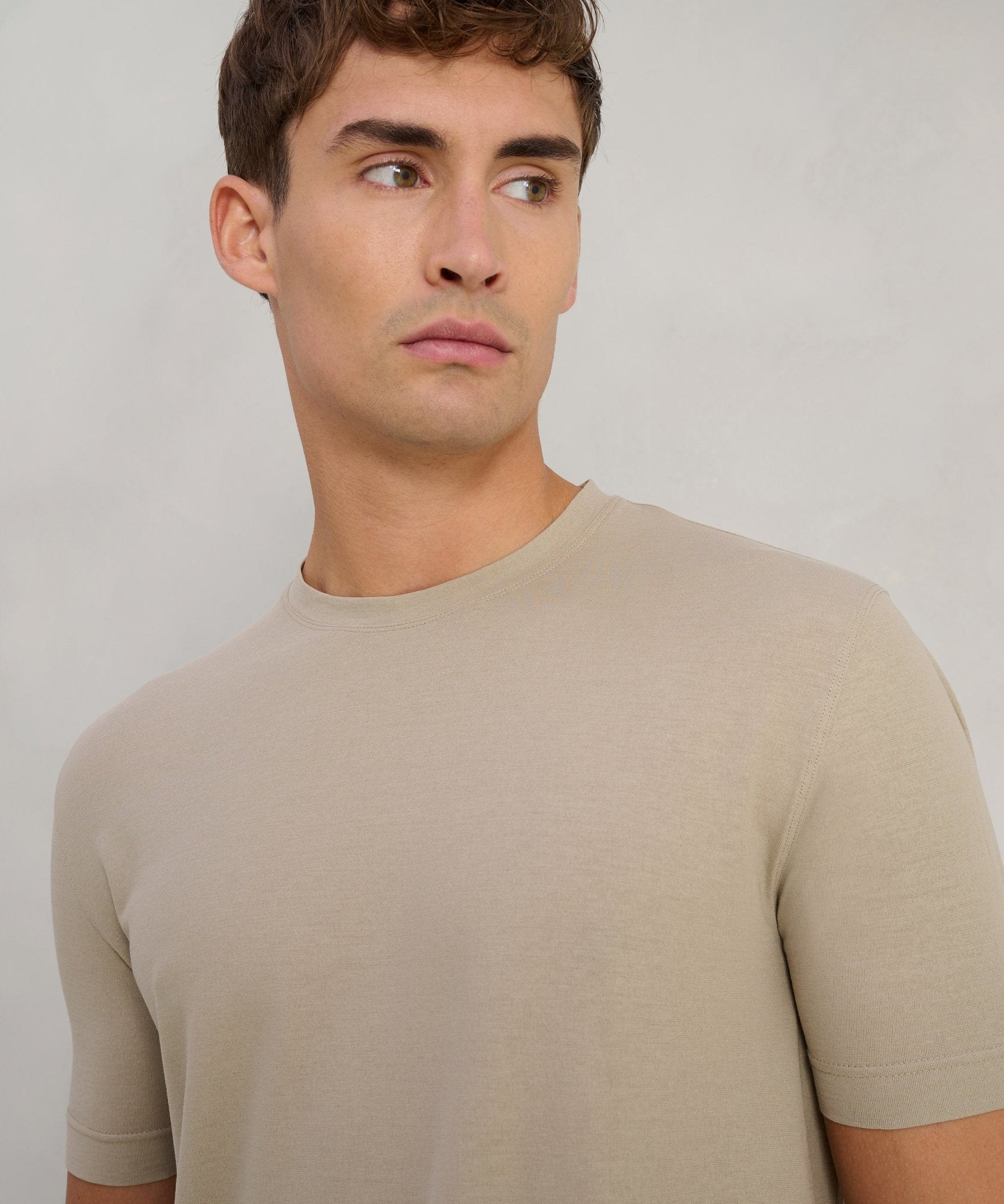 SOCI3TY T-shirt Cool Cotton beige - THE SOCIETY SHOP