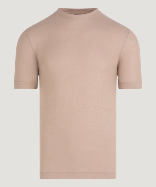 SOCI3TY T-shirt cool cotton beige - The Society Shop