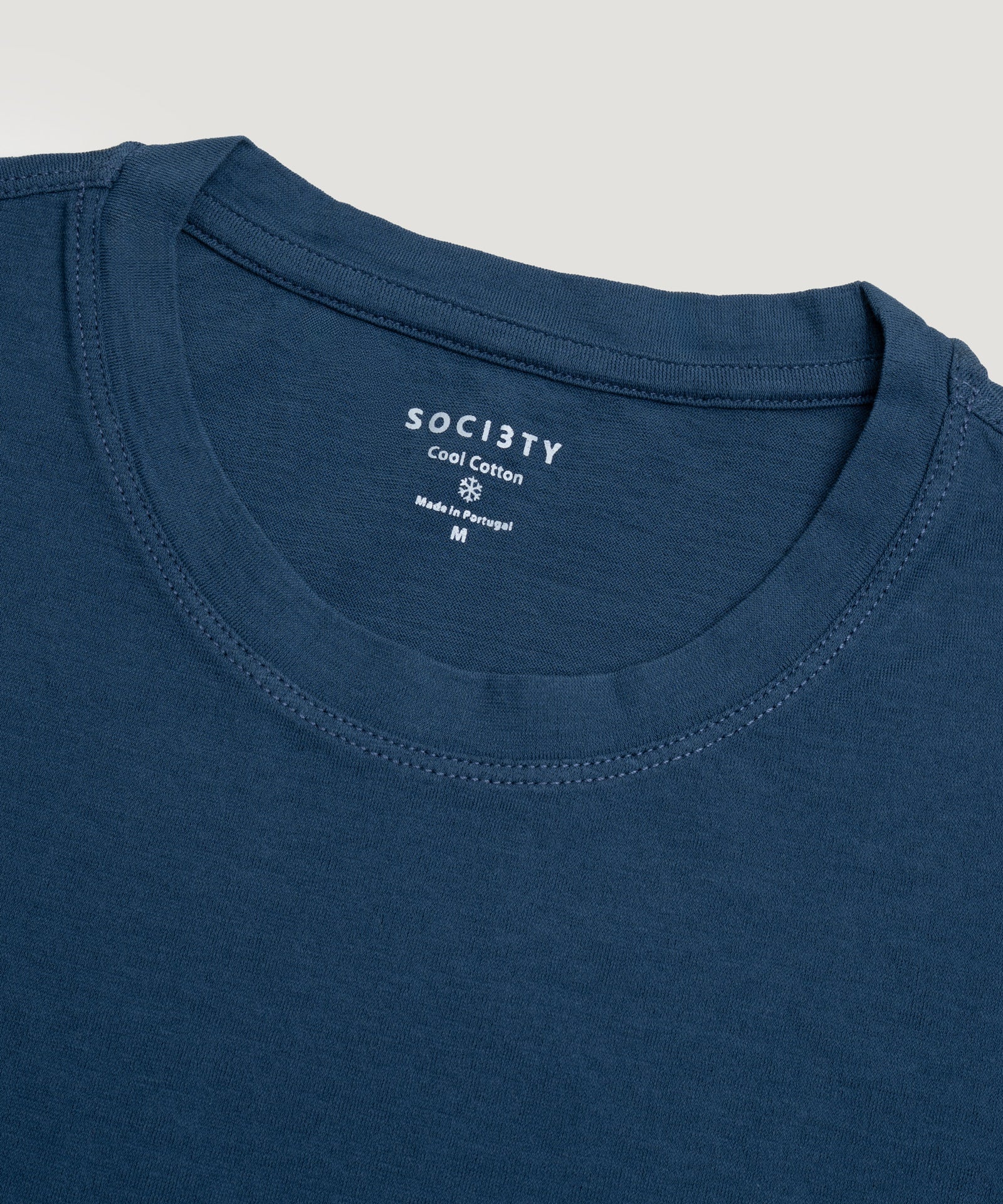 SOCI3TY Limited Fashion T-shirt Cool Cotton blauw - THE SOCIETY SHOP