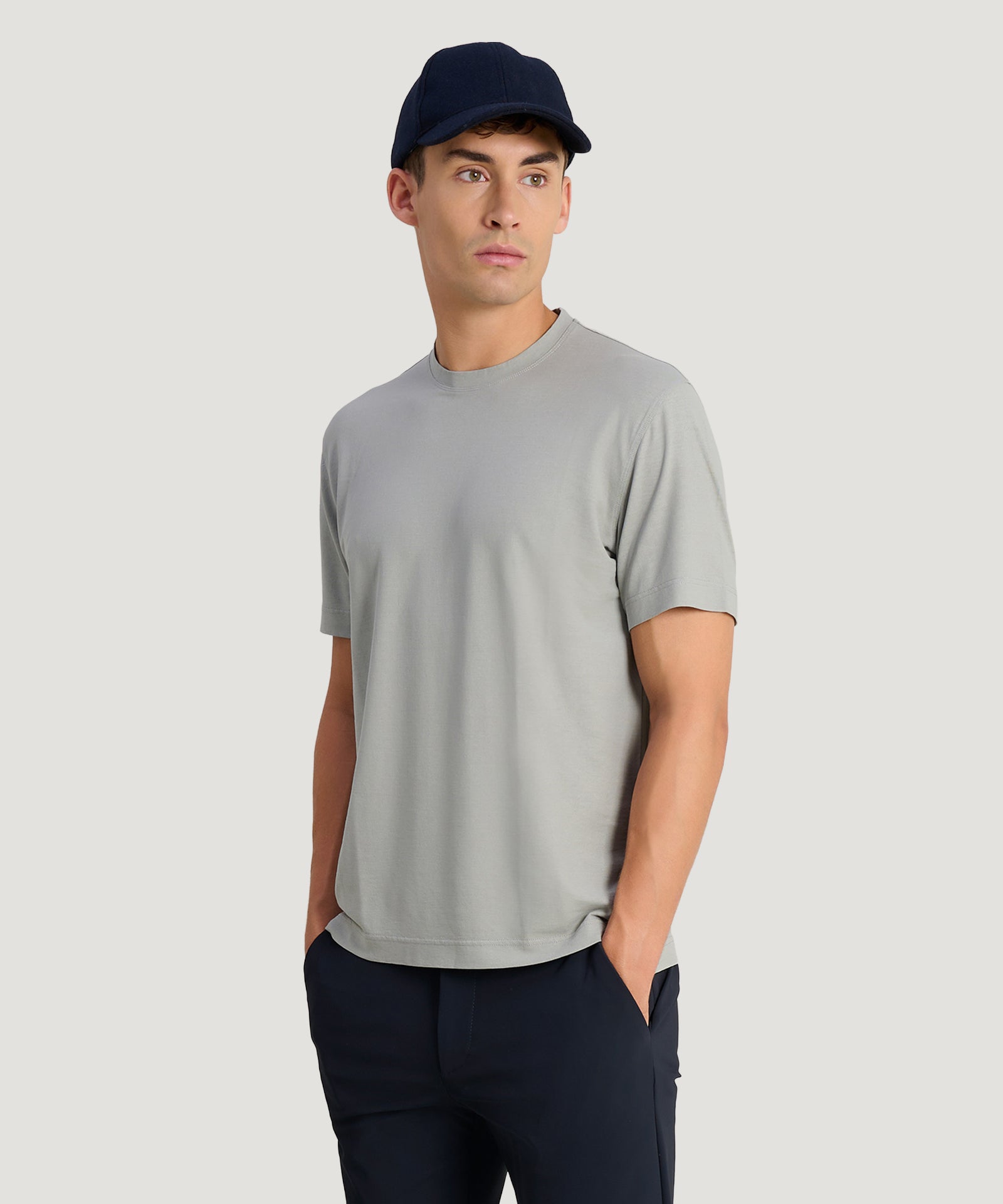 SOCI3TY Limited T-shirt Cool Cotton lichtgrijs - THE SOCIETY SHOP