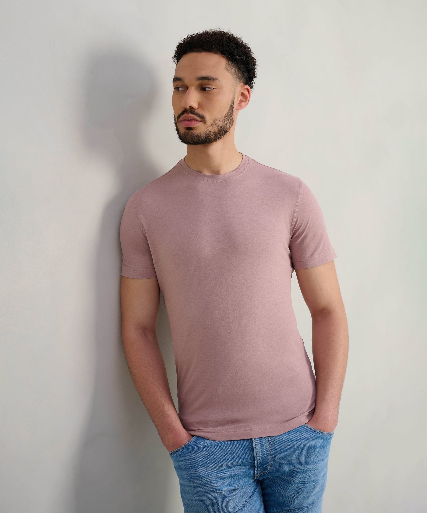 SOCI3TY T-shirt Cool Cotton roze - THE SOCIETY SHOP