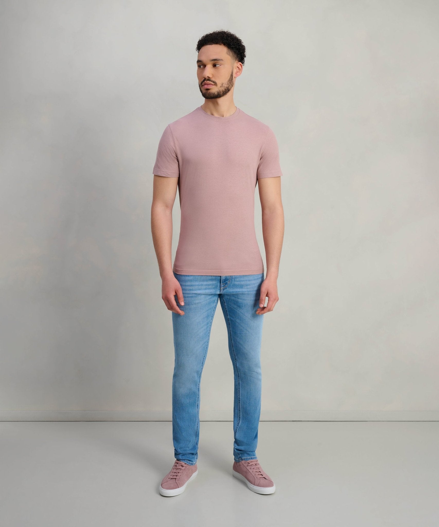 SOCI3TY T-shirt Cool Cotton roze - THE SOCIETY SHOP