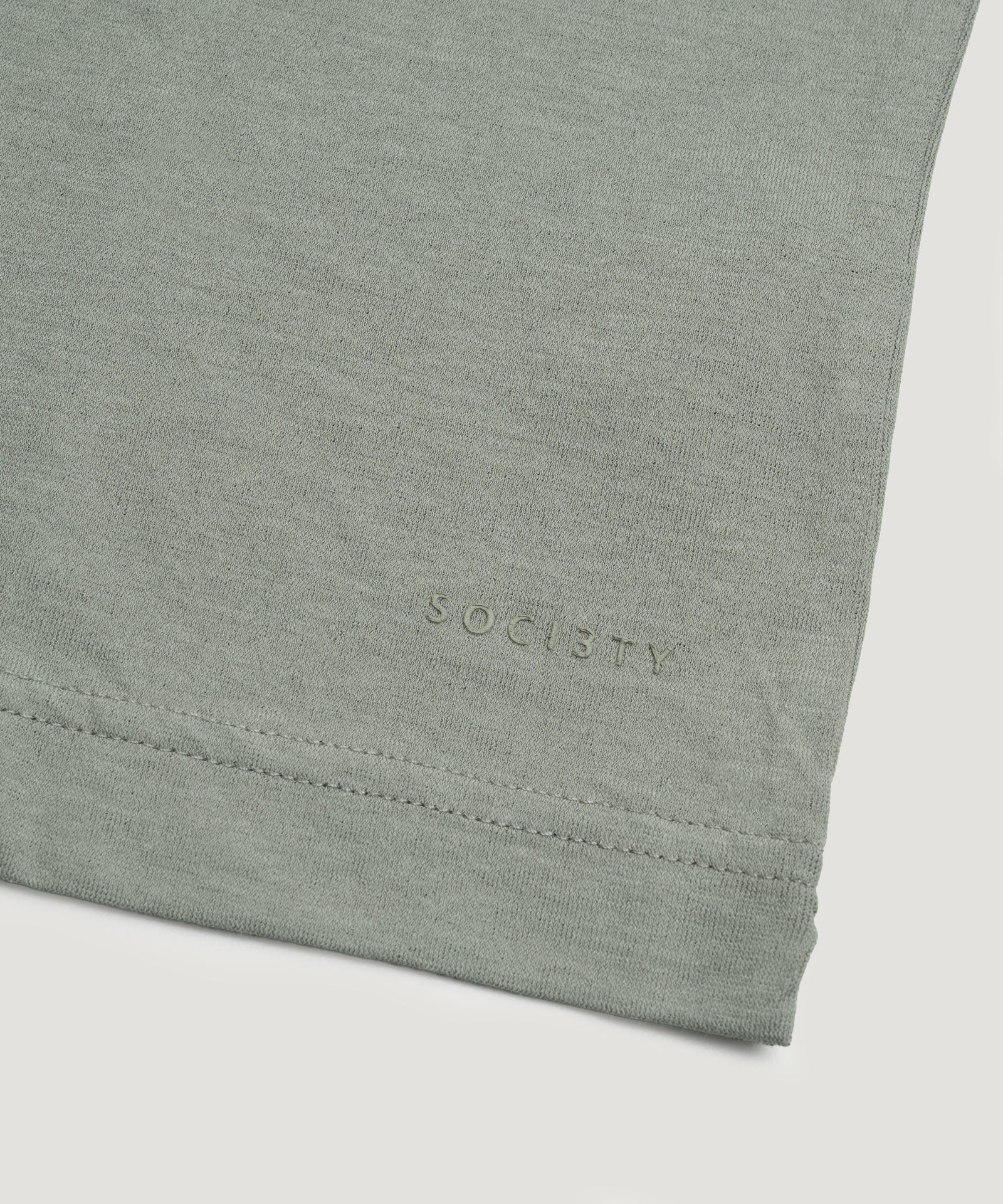 SOCI3TY Limited Fashion T-shirt Cool Cotton saliegroen - THE SOCIETY SHOP