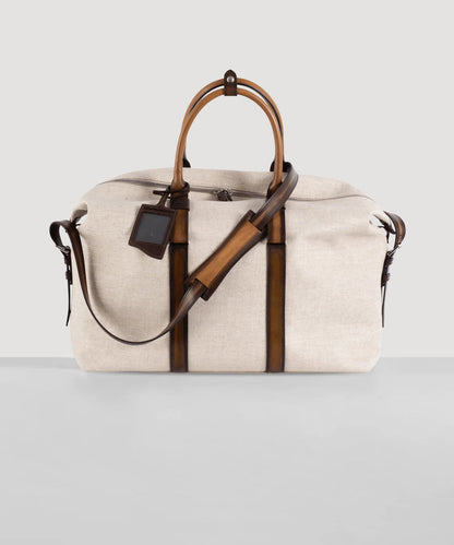 SOCI3TY Tas beige leder - The Society Shop