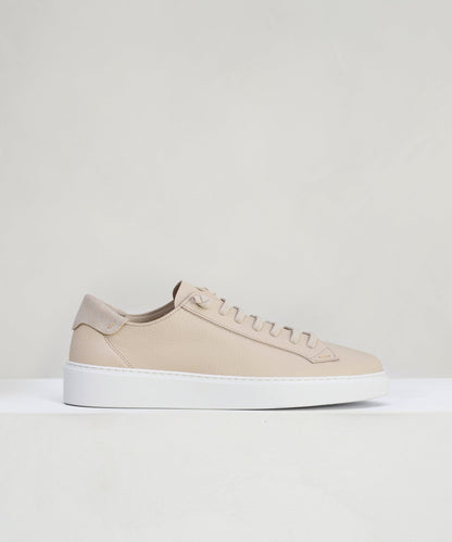 Fabiano Ricci Tennessee sneaker kalfsleer beige - The Society Shop