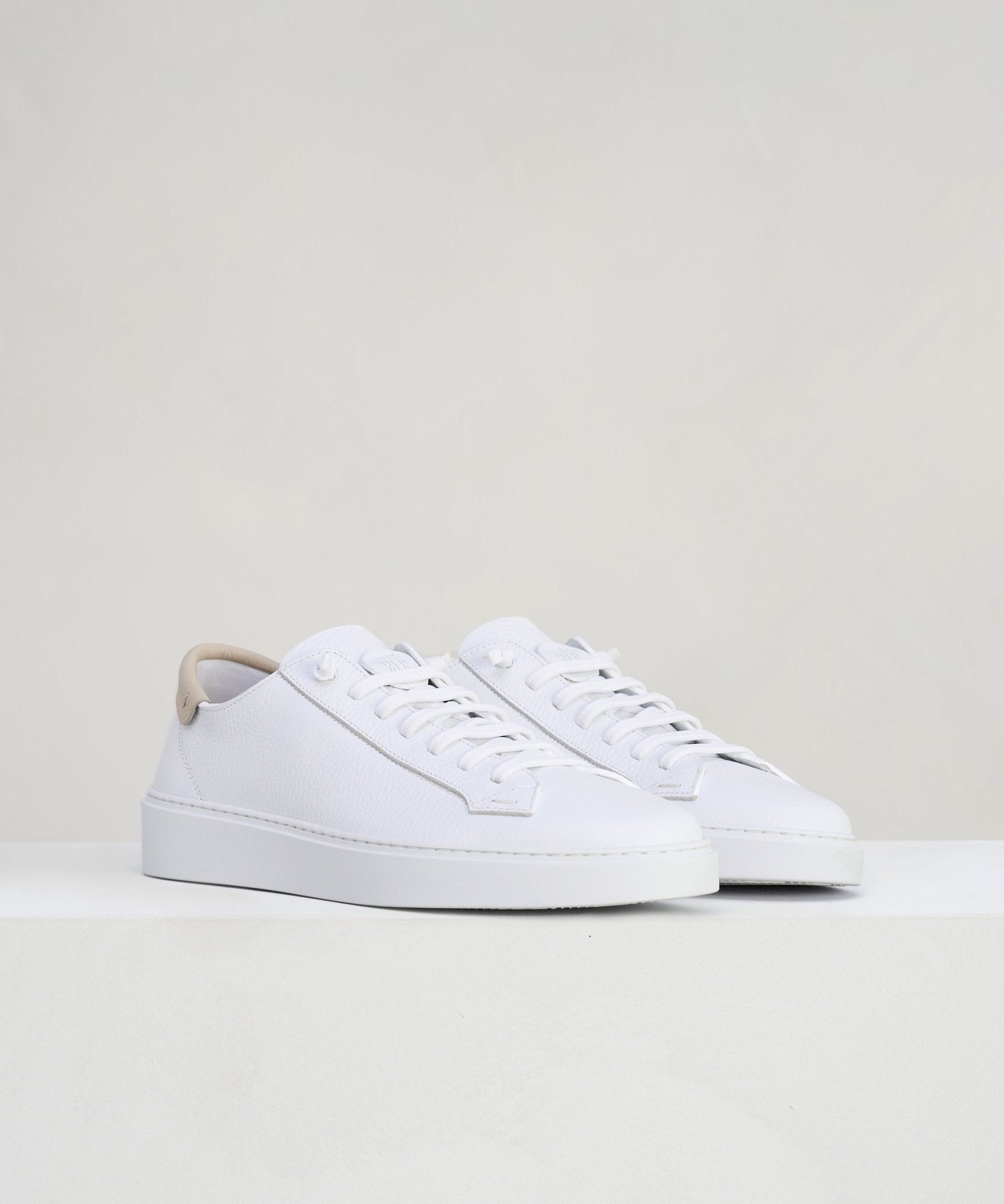 Fabiano Ricci Tennessee sneaker kalfsleer wit - The Society Shop