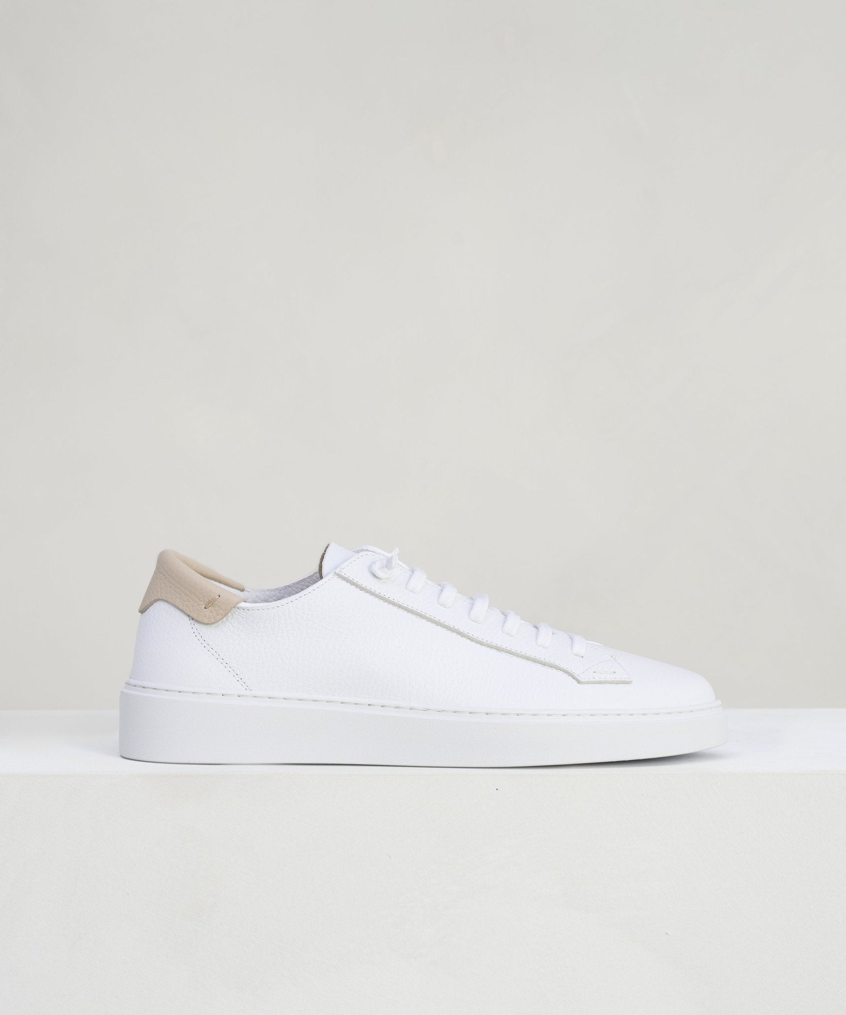 Fabiano Ricci Tennessee sneaker kalfsleer wit - The Society Shop