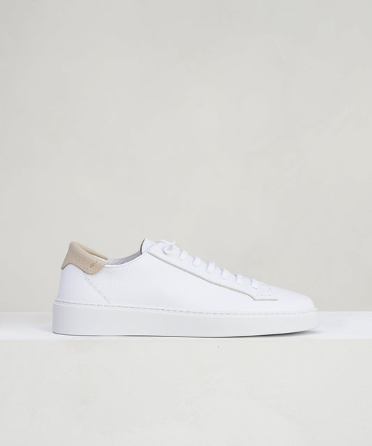 Fabiano Ricci Tennessee sneaker kalfsleer wit - The Society Shop