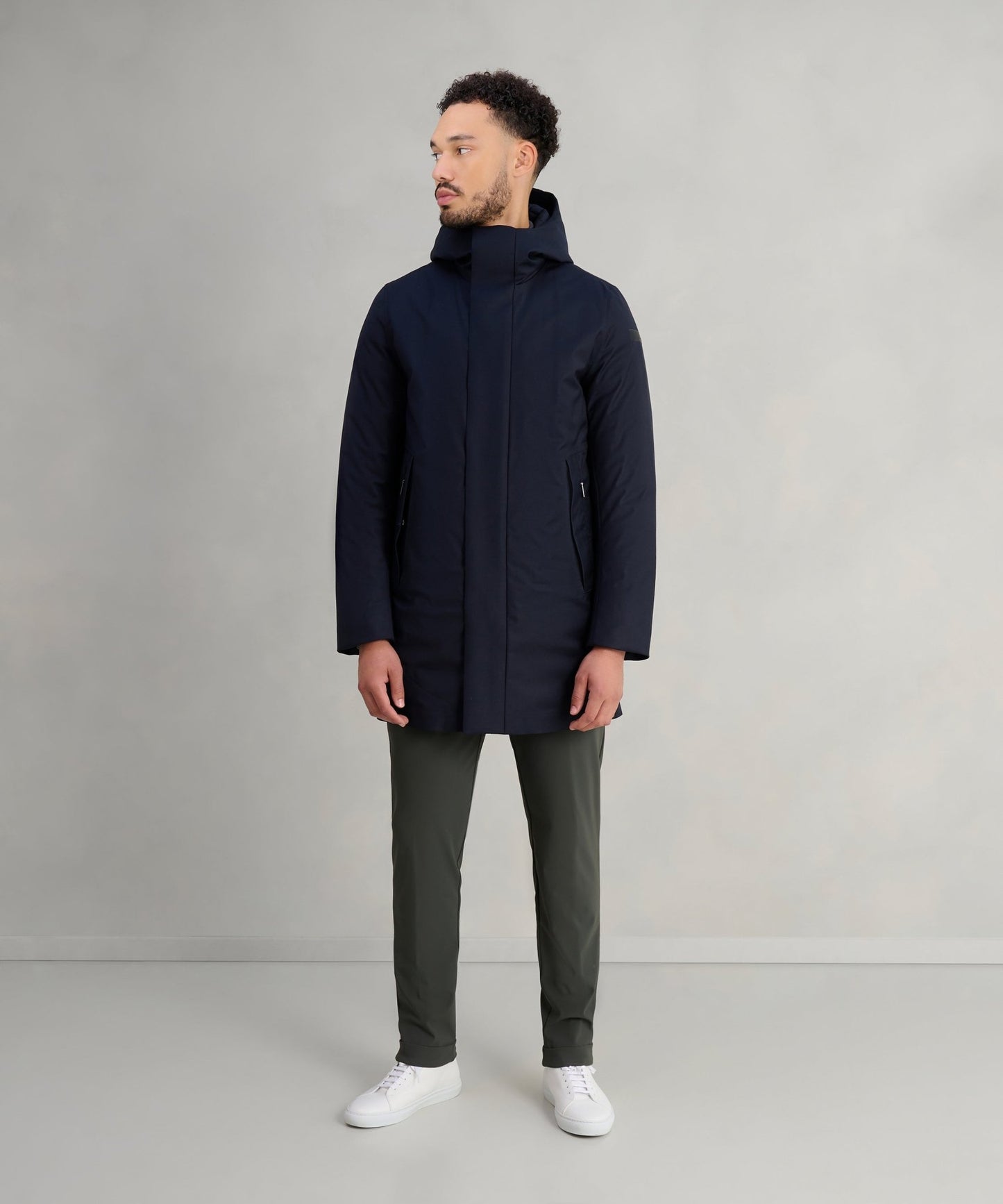 RRD Terzilio Floating Eskimo tech parka donkerblauw - The Society Shop