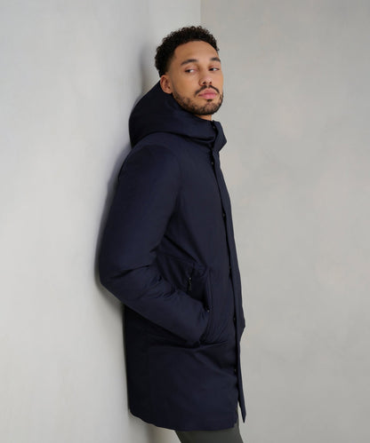 RRD Terzilio Floating Eskimo tech parka donkerblauw - The Society Shop