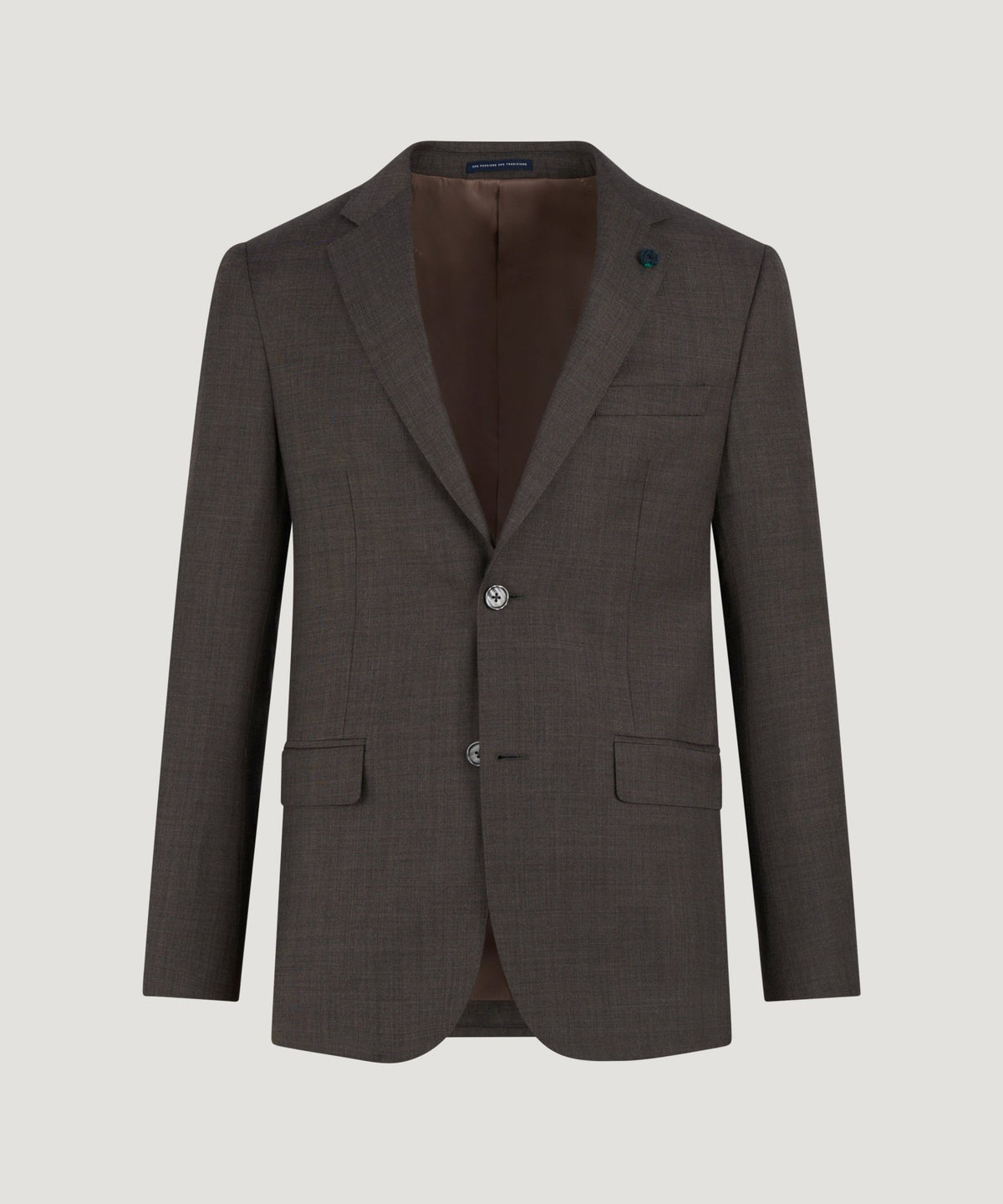SOCI3TY The Business Editions pak S110's sharkskin wol donkerbruin ...