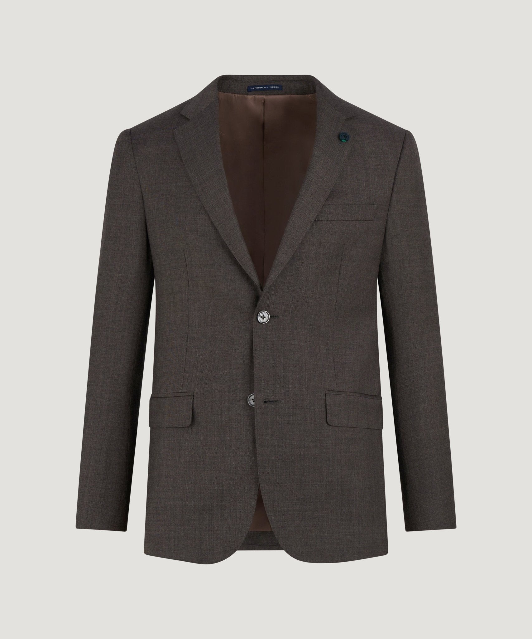 SOCI3TY Limited The Business Editions pak S110's sharkskin wol donkerbruin - THE SOCIETY SHOP