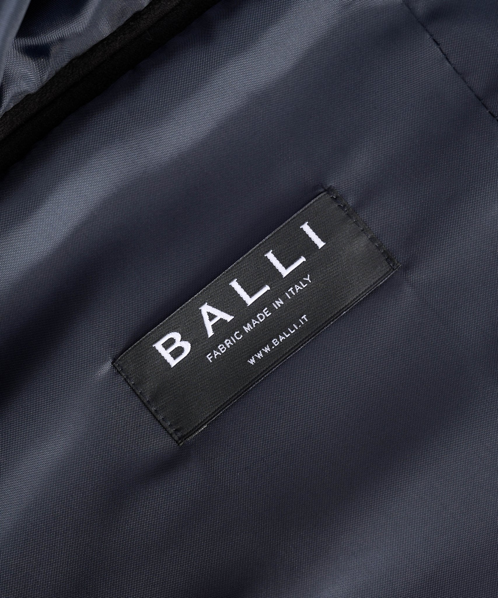 SOCI3TY The Coat wol/kasjmier donkerblauw visgraat - The Society Shop