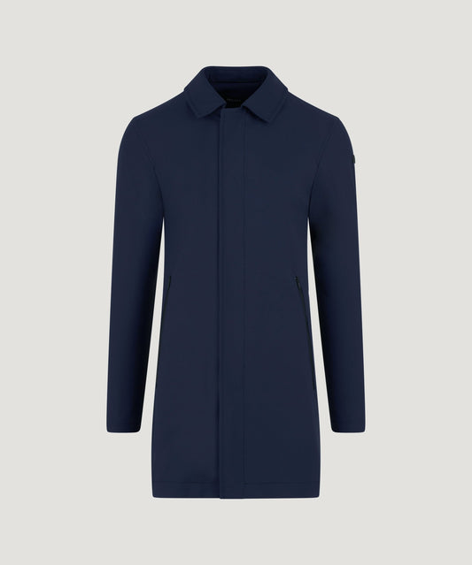 SOCI3TY The Dynamic Coat donkerblauw - The Society Shop