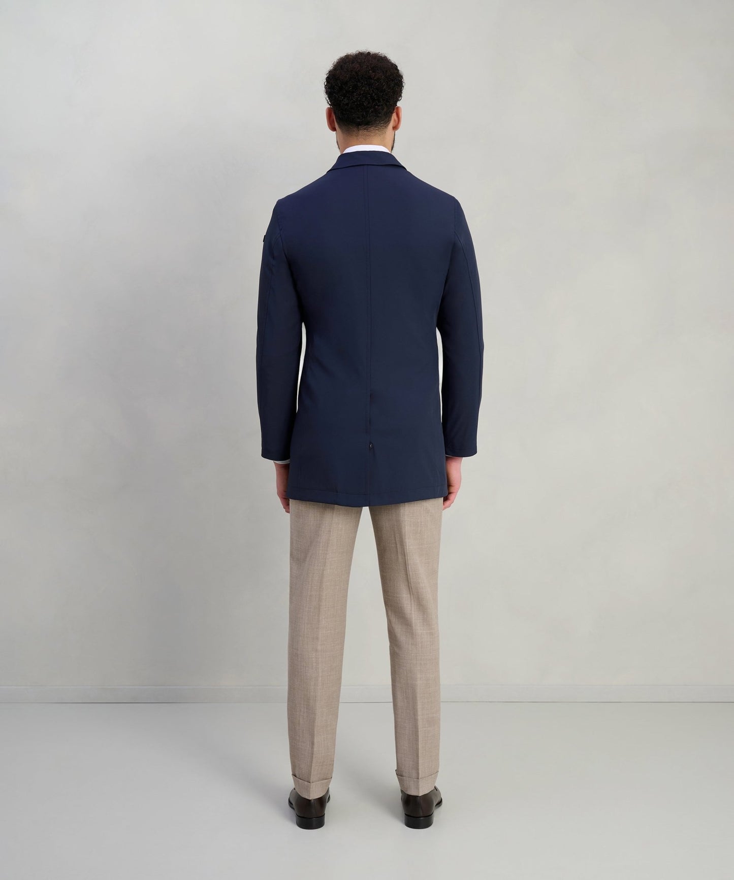 SOCI3TY The Dynamic Coat donkerblauw - The Society Shop