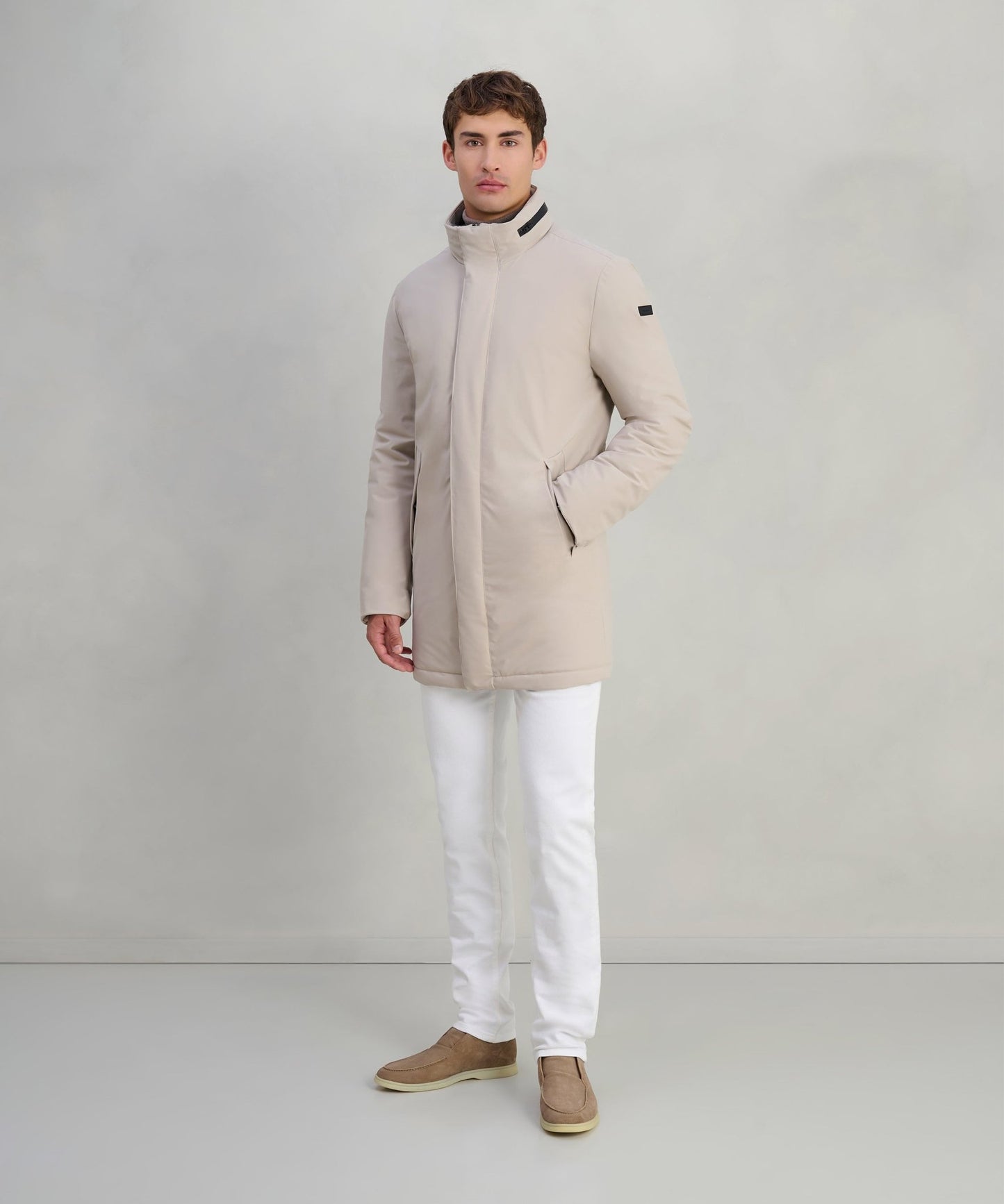 SOCI3TY The Tech Parka+ beige - The Society Shop