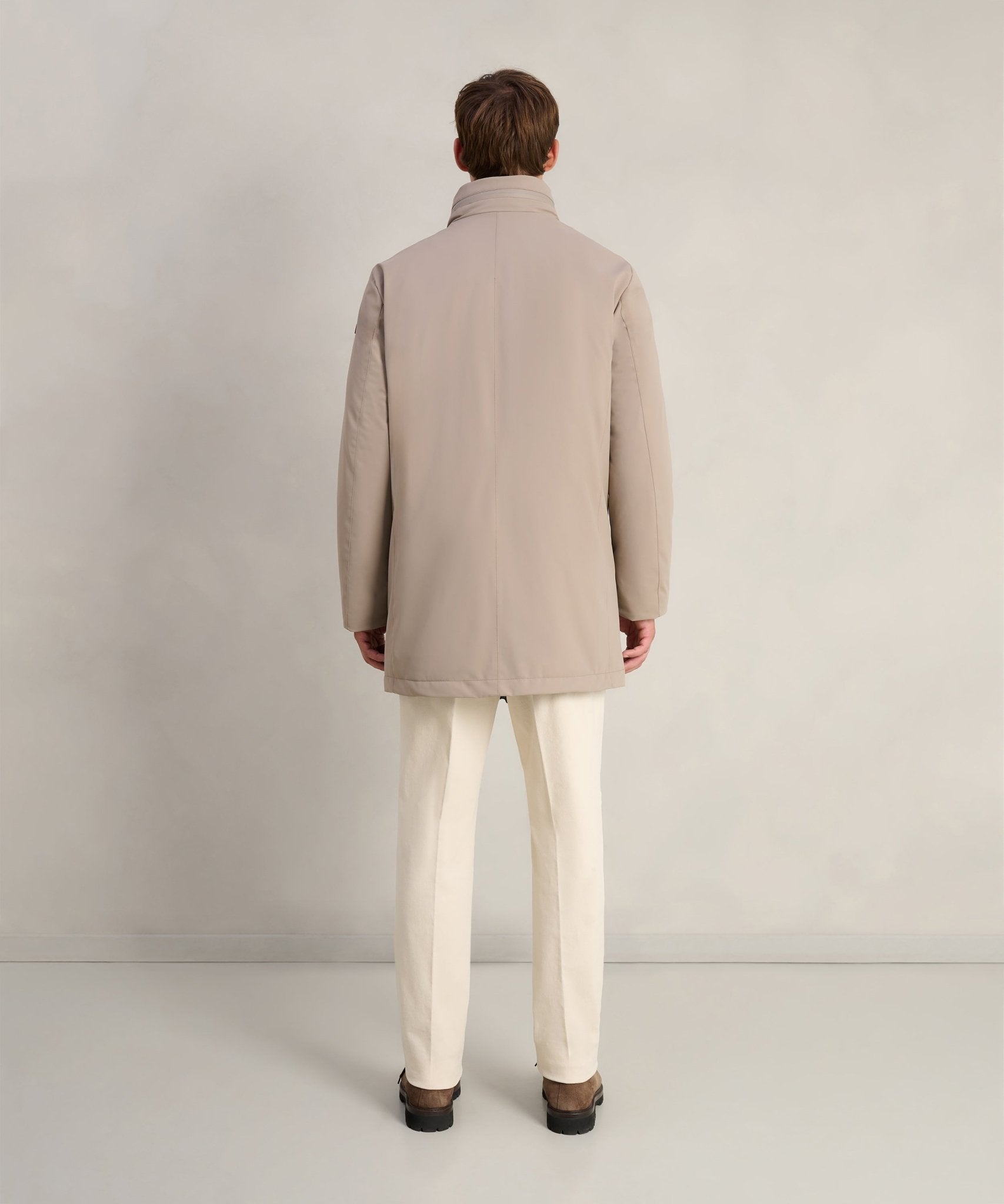 SOCI3TY The Tech Parka+ beige - THE SOCIETY SHOP
