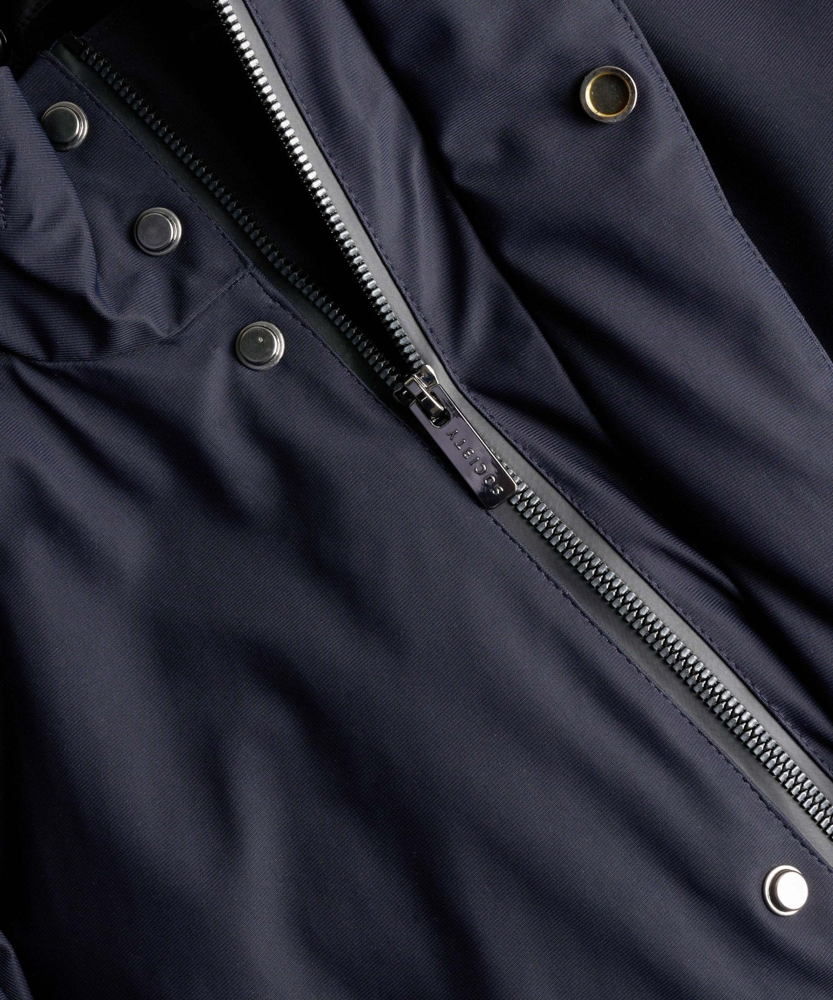 SOCI3TY The Tech Parka+ donkerblauw - THE SOCIETY SHOP