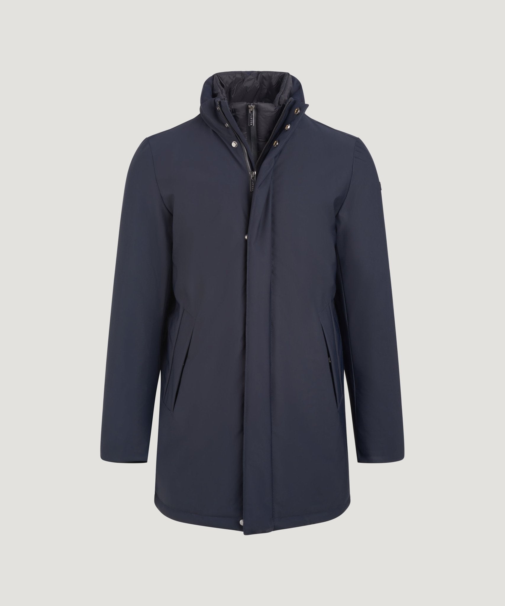 SOCI3TY The Tech Parka+ donkerblauw - THE SOCIETY SHOP