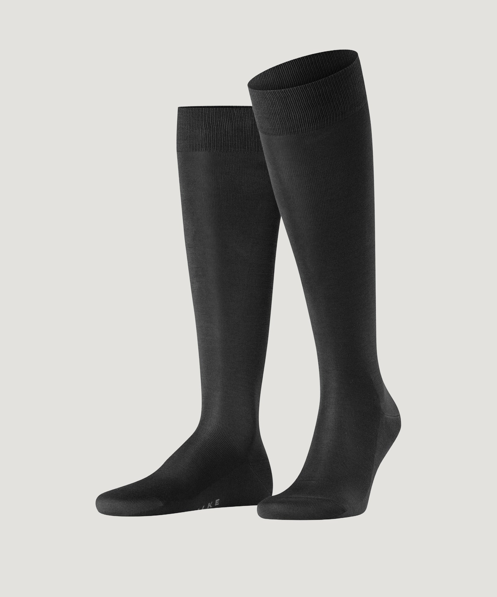 Falke Tiago kniekousen zwart - THE SOCIETY SHOP