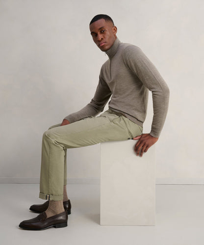 Mason's Torino chino katoen/modal lichtgroen - The Society Shop