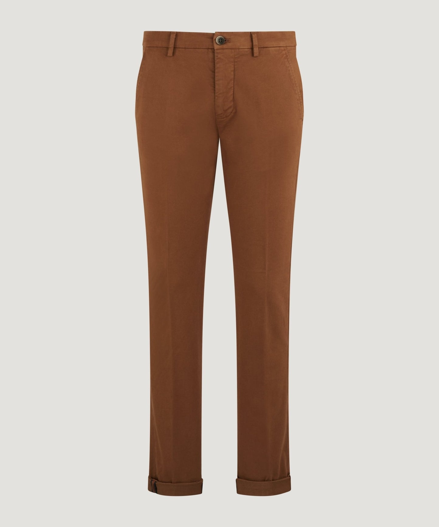 Mason's Torino chino katoen/modal roestbruin - The Society Shop