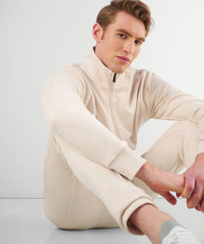 SOCI3TY Trackpants beige katoen - The Society Shop