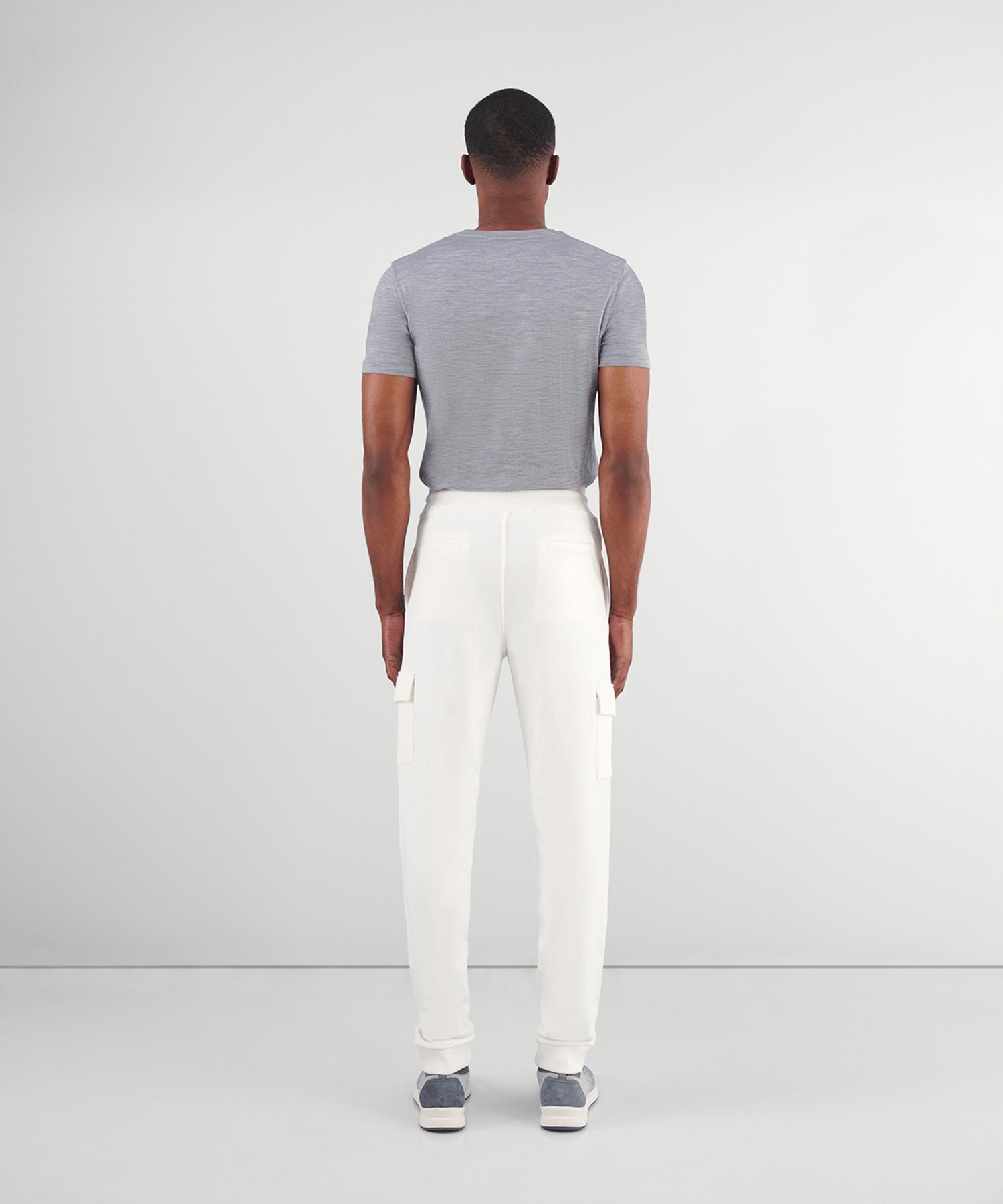 SOCI3TY Trackpants off-white katoen - The Society Shop