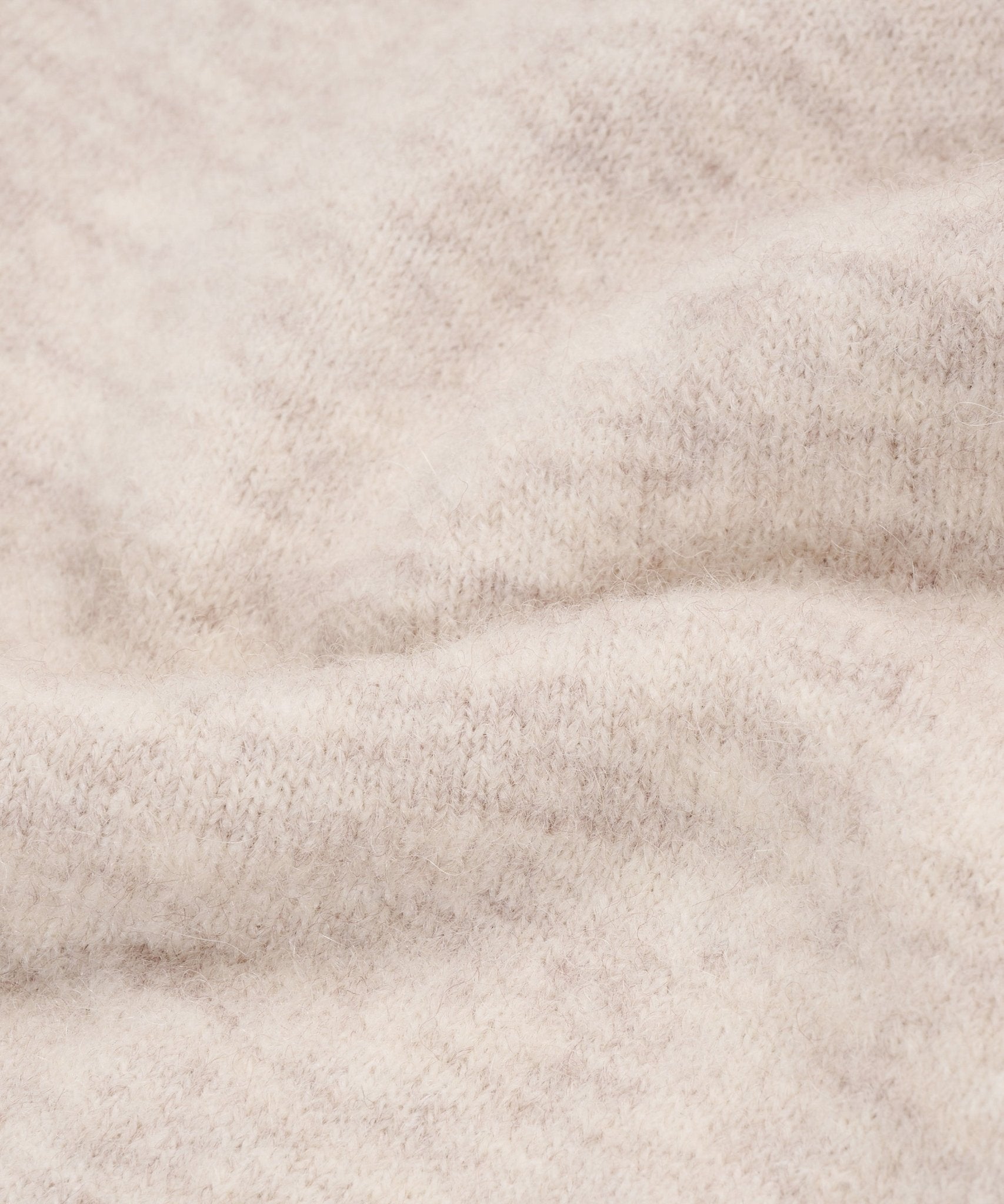 Altea Trui crewneck alpacawol/scheerwol beige - THE SOCIETY SHOP