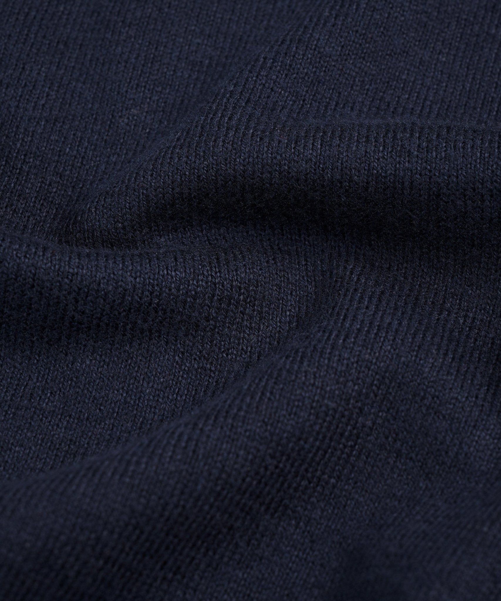 SOCI3TY Limited Trui crewneck Cotton Cashmere donkerblauw - THE SOCIETY SHOP