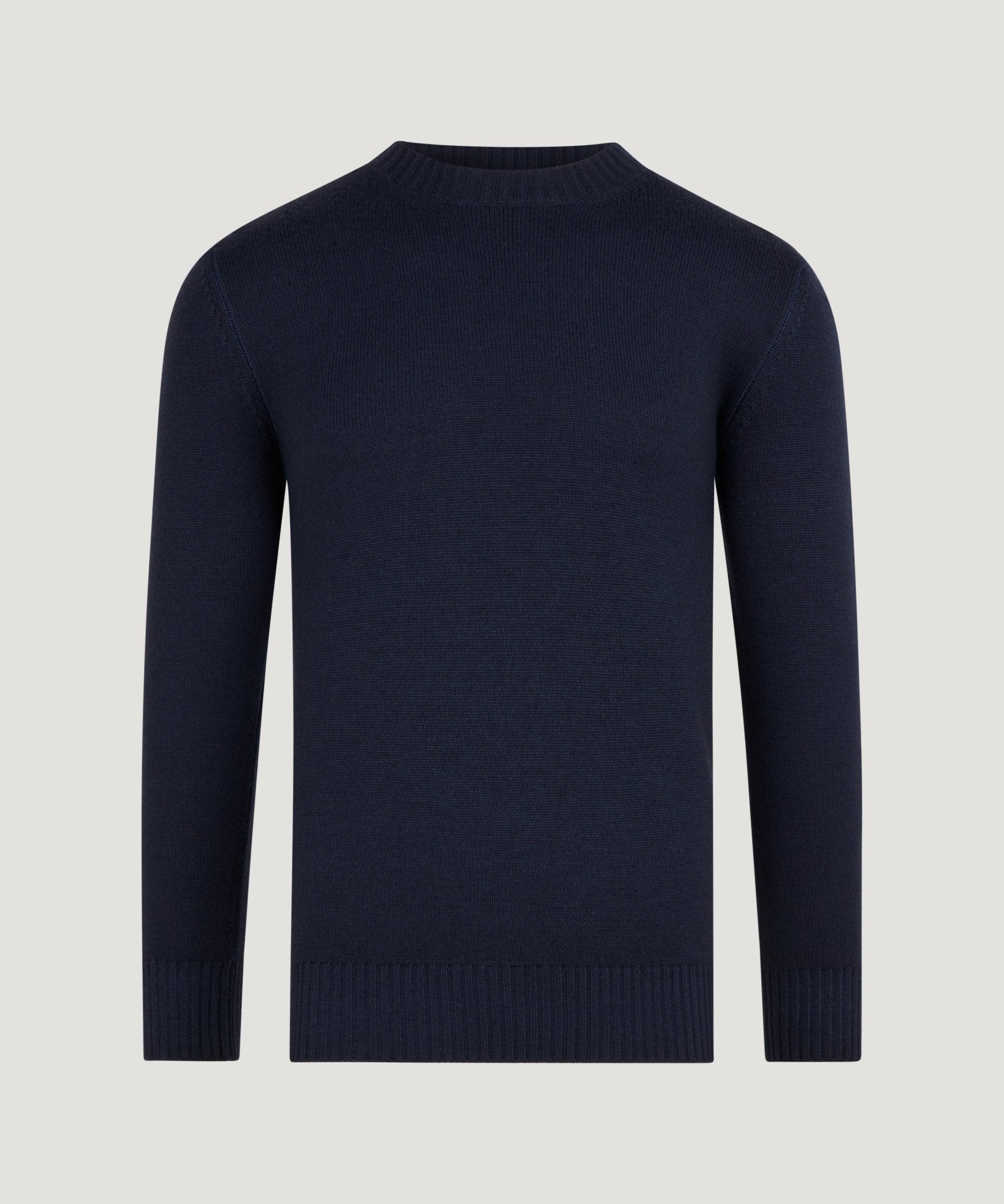 Altea Trui crewneck merinowol donkerblauw - The Society Shop