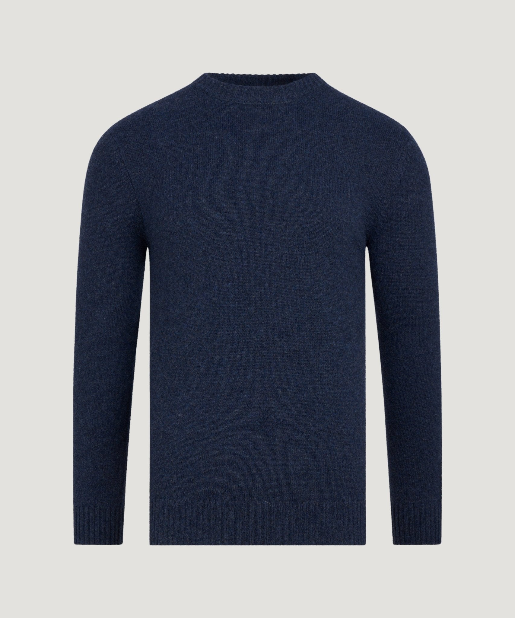 SOCI3TY Trui crewneck RWS wolmix indigo - THE SOCIETY SHOP