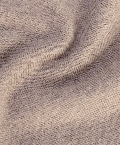 SOCI3TY Trui turtleneck katoen/kasjmier beige - The Society Shop