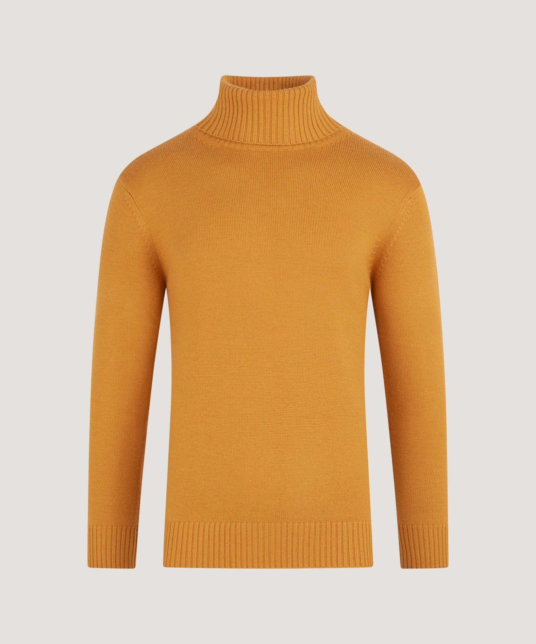 SOCI3TY Trui turtleneck merinowol SOCI3TY Yellow - The Society Shop