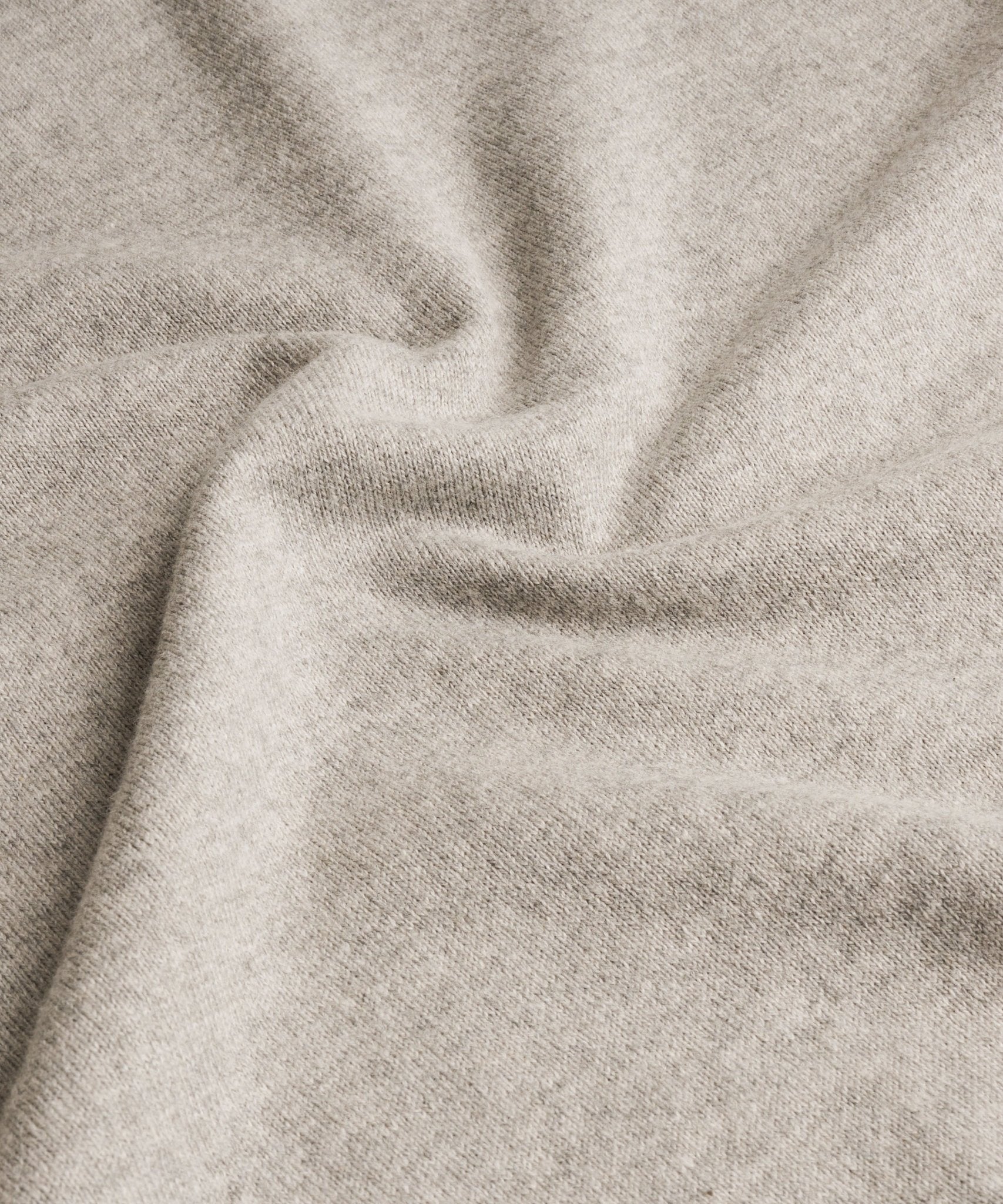 SOCI3TY Limited Trui v - neck Cotton Cashmere lichtgrijs - THE SOCIETY SHOP