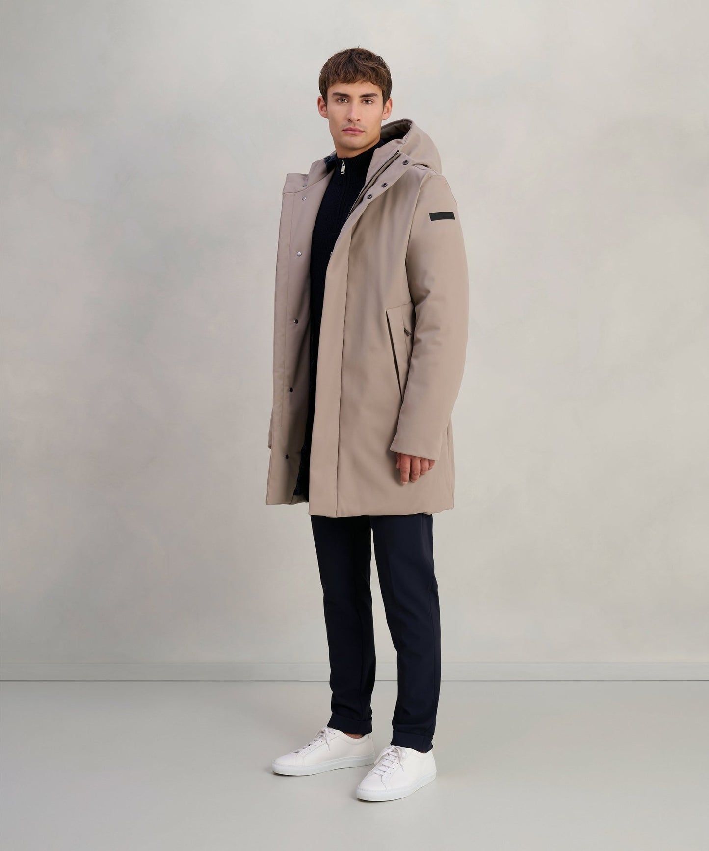 Roberto Ricci Design Winter Eskimo tech parka taupe - The Society Shop